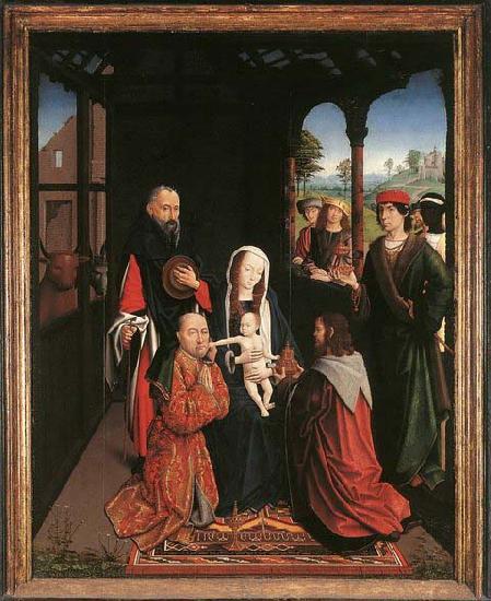 unknow artist Adoration of the Magi oil painting picture